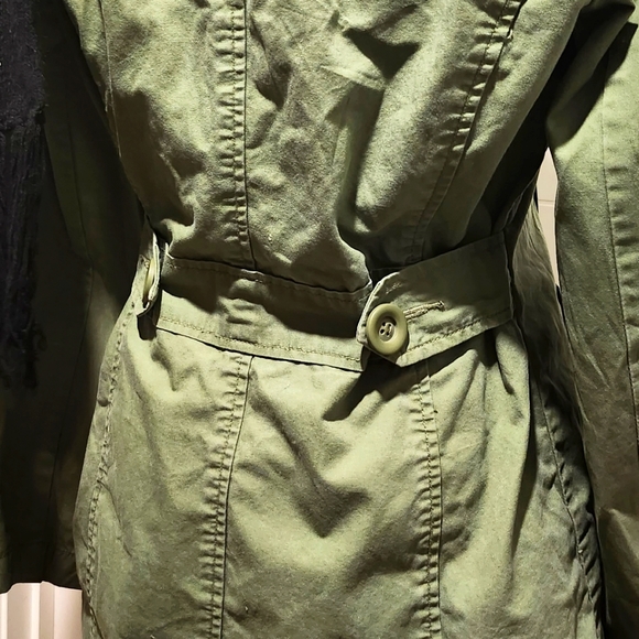 Vintage Jacob Army Green Utility Jacket Size M - Picture 4 of 6